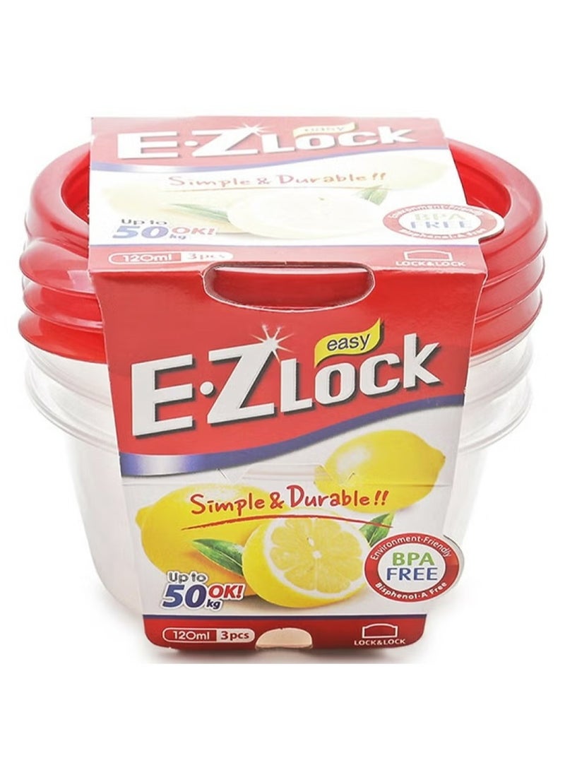 LOCK & LOCK Airtight Food Storage Set 120 ML