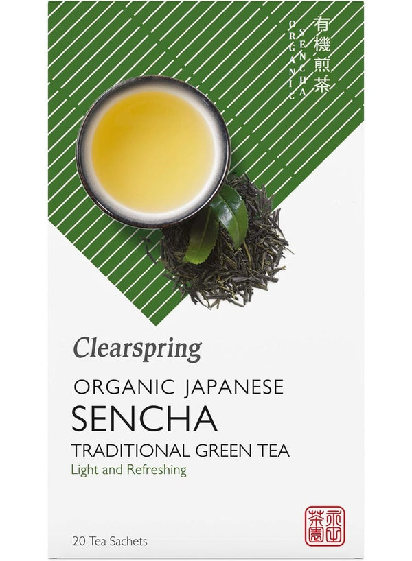 Clearspring Organic Japanese Sencha Green Tea Sachets