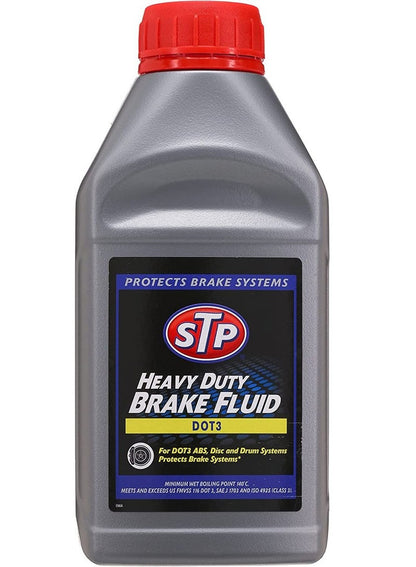 STP Dot 3 Brake Fluid 500 ML - Premium Performance