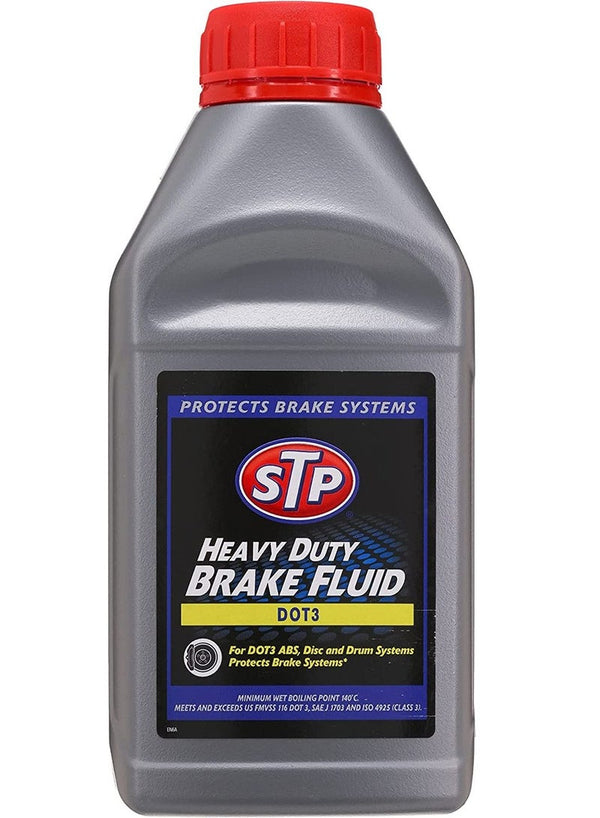 STP Dot 3 Brake Fluid 500 ML - Premium Performance