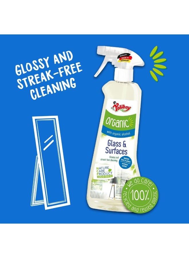 Organic Glass Cleaner 500ML - Poliboy