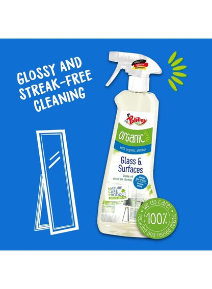 Organic Glass Cleaner 500ML - Poliboy