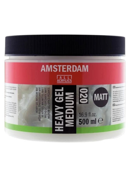 AMSTERDAM Heavy Body Acrylic Gel Medium 500 ML