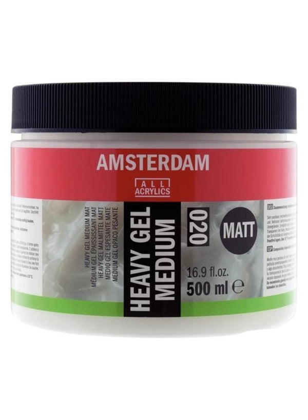 AMSTERDAM Heavy Body Acrylic Gel Medium 500 ML