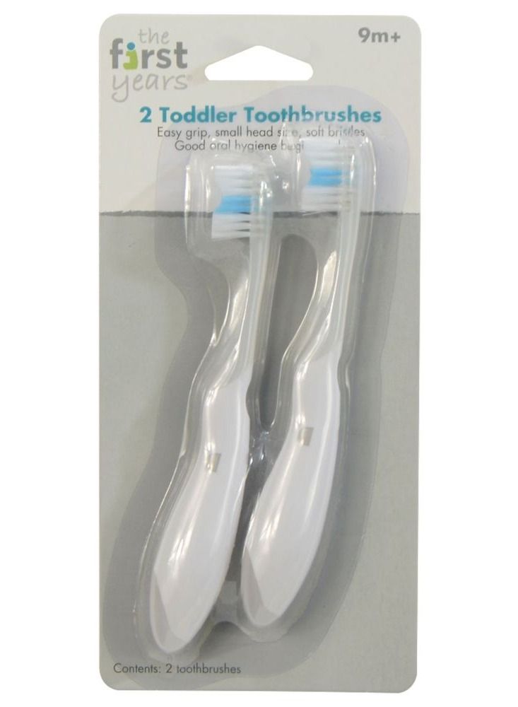 Toddler Toothbrush Pack of 2 - The FIRST Years