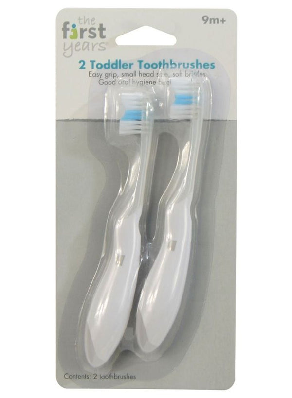 Toddler Toothbrush Pack of 2 - The FIRST Years
