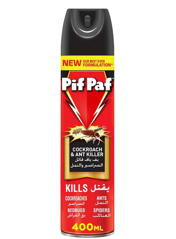 Pif Paf Cockroach & Ant Killer Spray 400 ML
