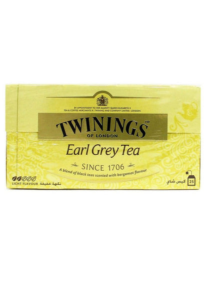 Twinings Earl Grey Tea Bags - Premium Black Tea
