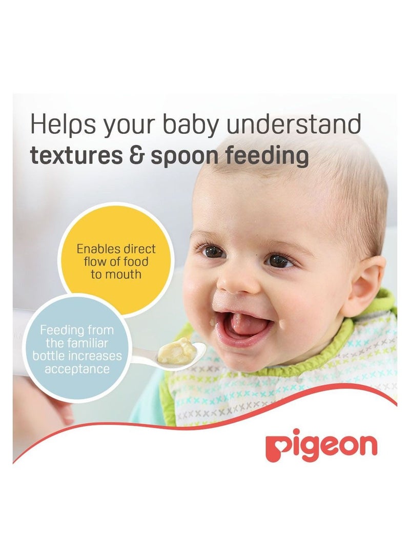 Pigeon Weaning Bottle With Spoon 240 ML