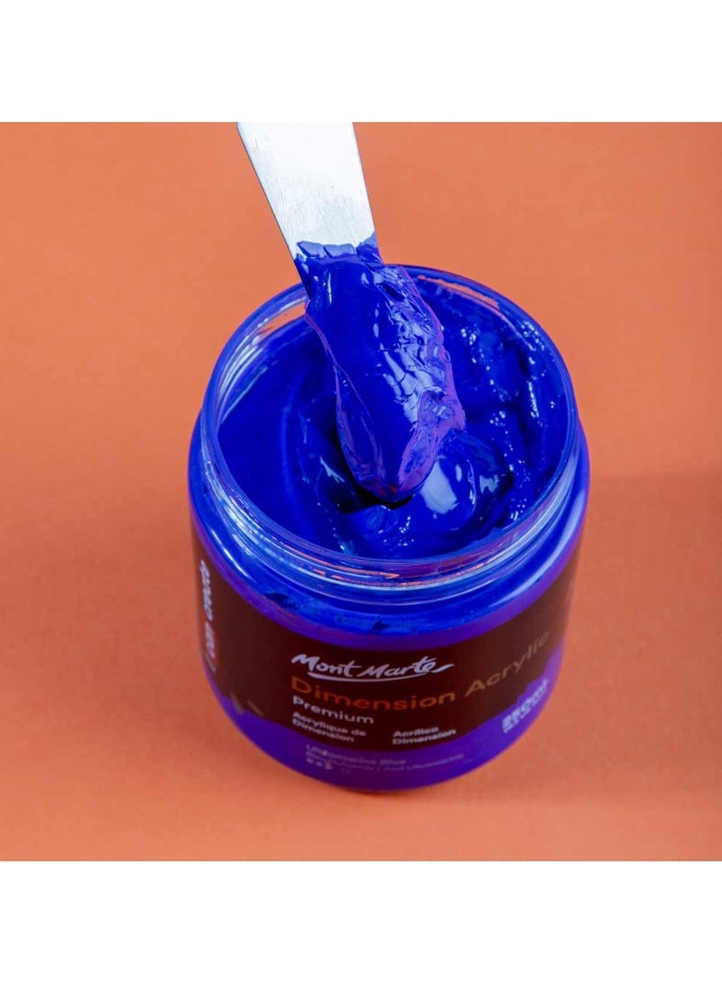 Mont Marte Ultramarine Blue Acrylic 250ML