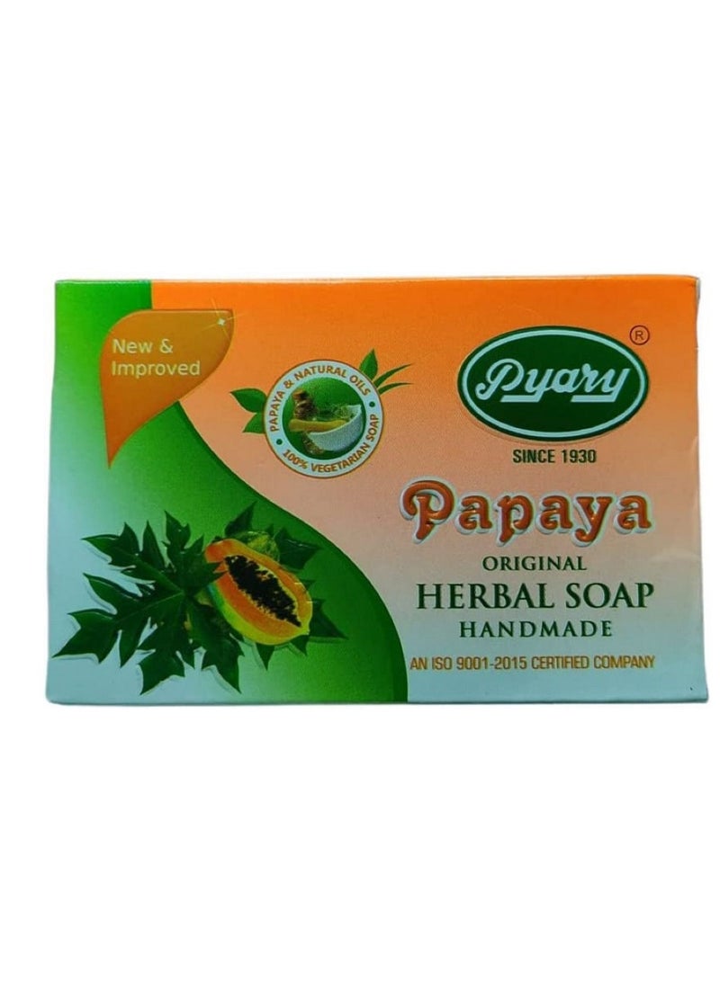 Pyary Papaya Herbal Soap 75gm - Premium Skin Care