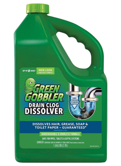 Green Gobbler Drain Clog Dissolver 3.79L