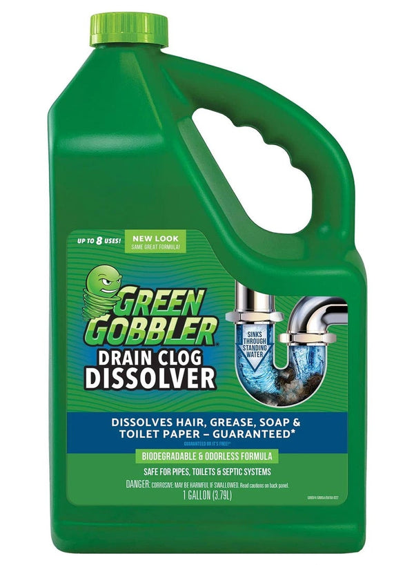 Green Gobbler Drain Clog Dissolver 3.79L