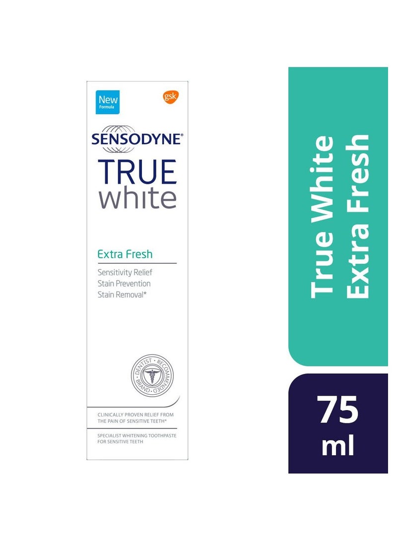 Sensodyne True White Extra Fresh Toothpaste