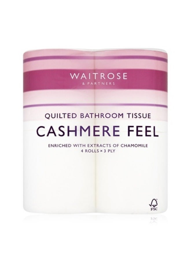 Quilted Bathroom Tissue Cashmere Feel - WAITROSE & PARTNERS