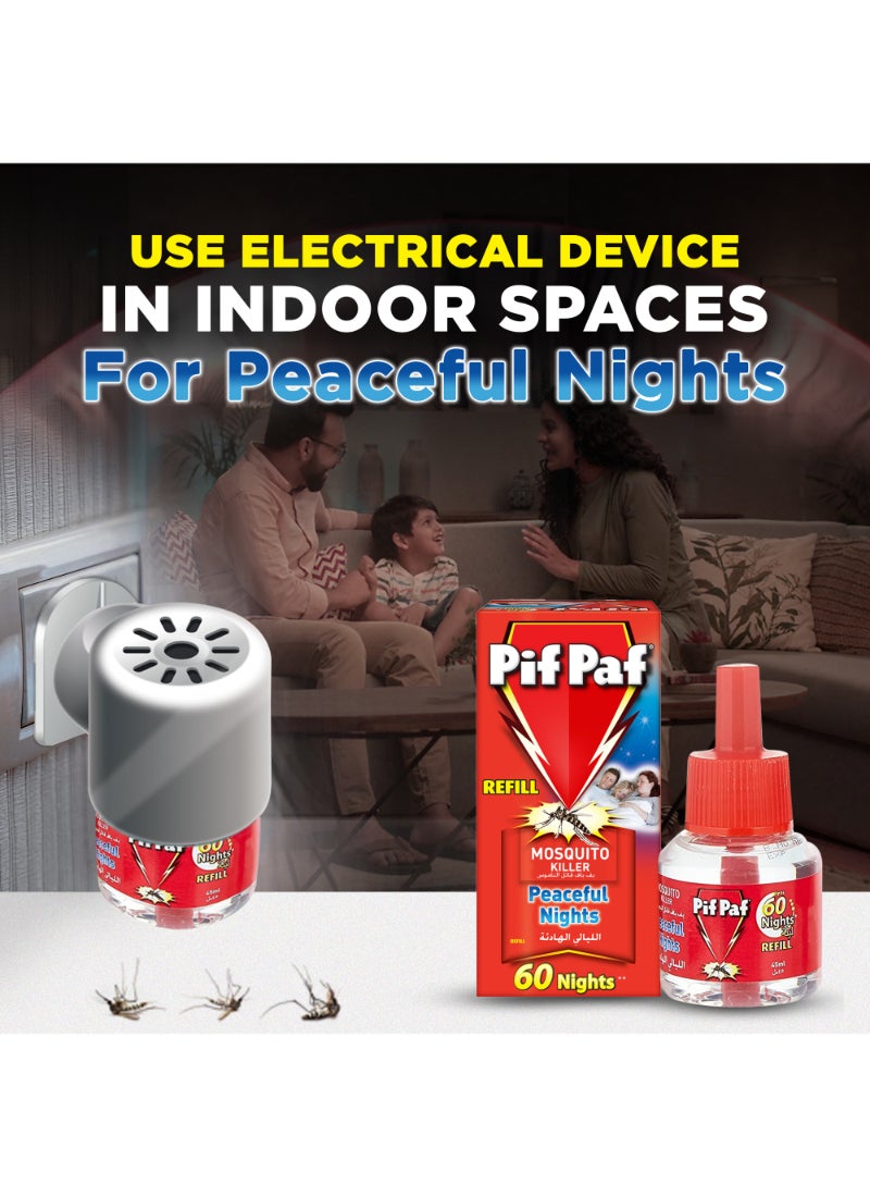 Pif Paf Electric Mosquito Killer with Free Refill