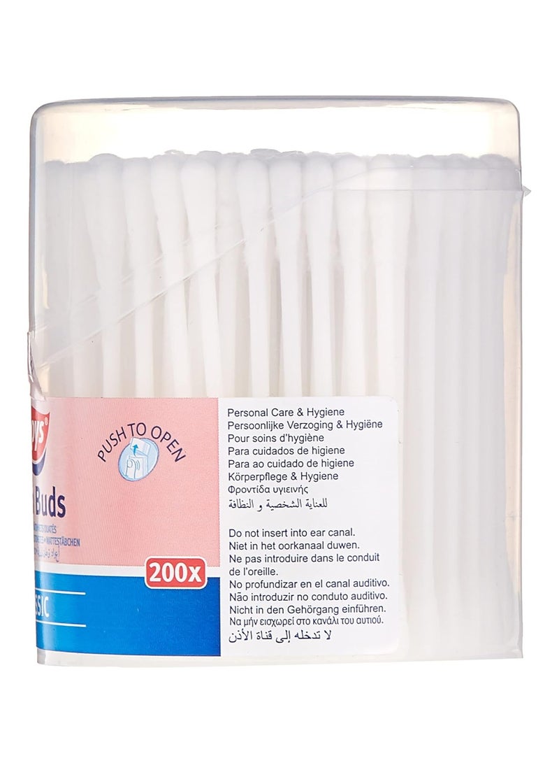 Tippys Classic Cotton Buds 200 Pcs