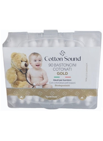 Cotton Sound Gold Cotton Sticks 90 Pcs Pack