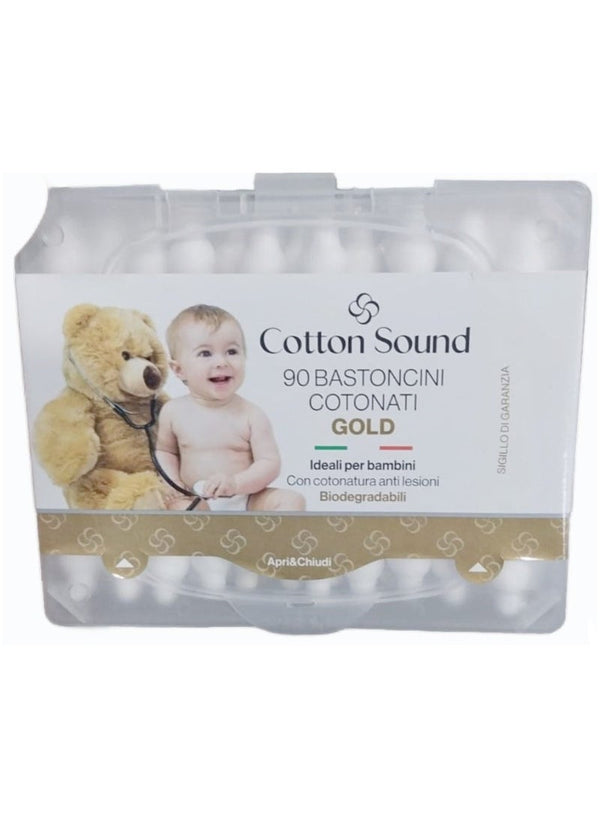 Cotton Sound Gold Cotton Sticks 90 Pcs Pack