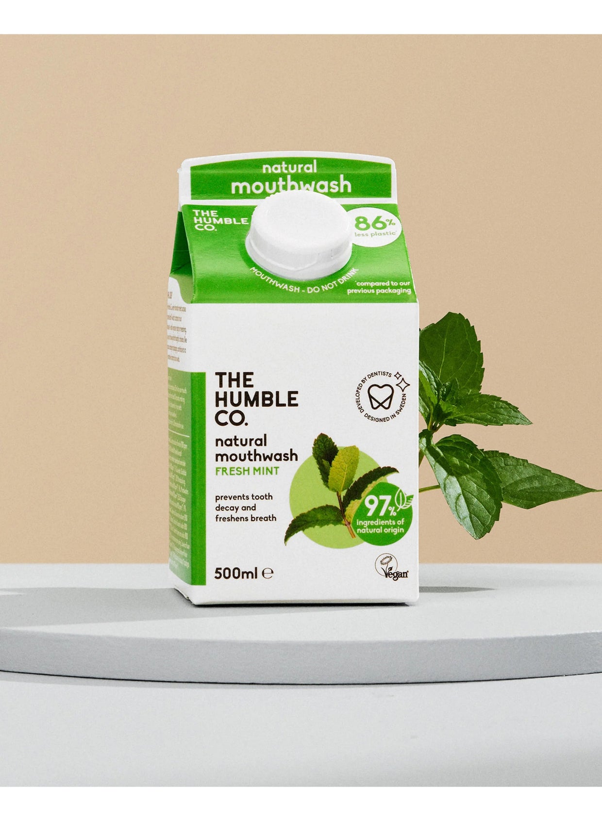 500ml fresh, bad breath, castor oil, cool mint, daily oral, dry mouth, fresh mint, minor oral, mint bad, mouth dry, natural ingredients, natural mouthwash, oral care, the humble co, vegan