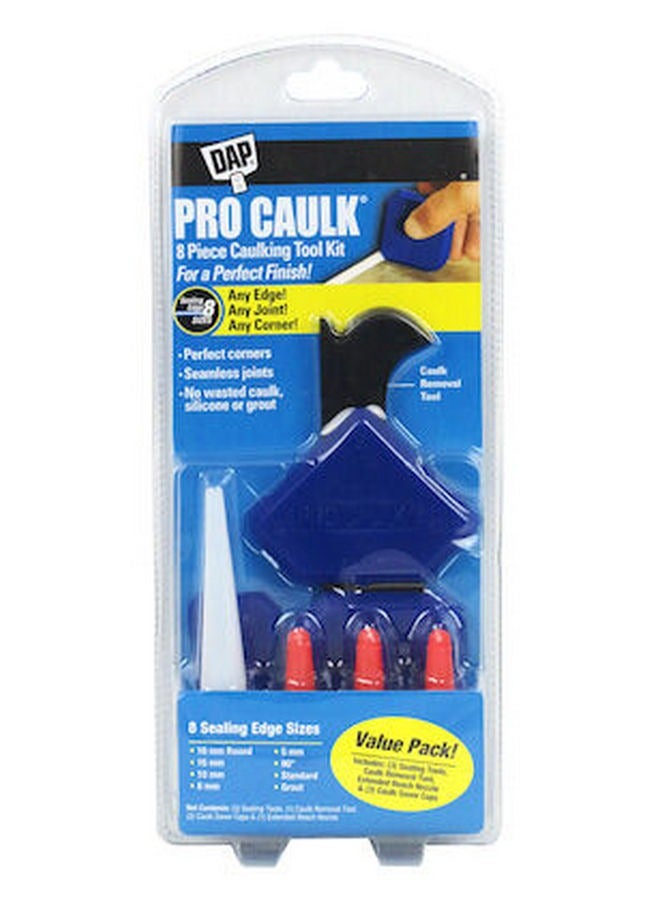 Dap Pro Caulk 8 Pcs Caulking Tool Kit