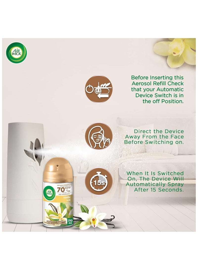 Air Wick Freshmatic Vanilla Autospray 250 ML