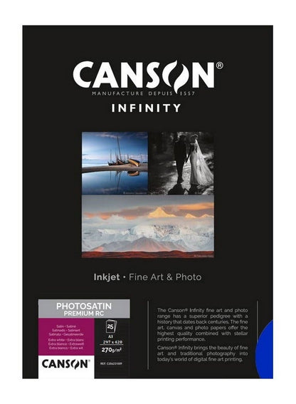 CANSON Infinity Photosatin Premium Satin A3 25 Sheets