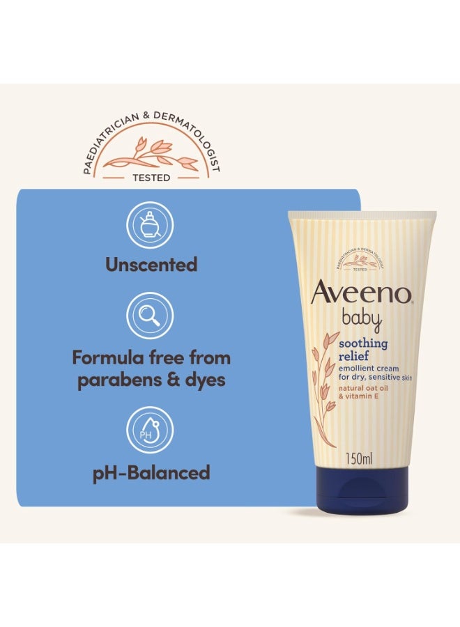 Aveeno Baby Soothing Relief Emollient Cream 150 ML