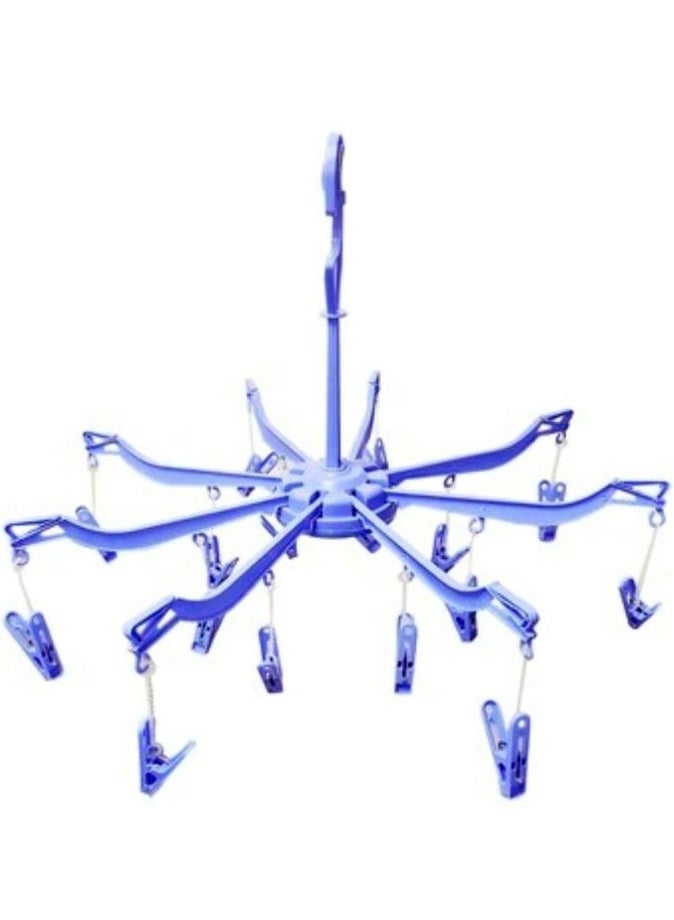 Home Pro Hanger with 16 Pegs - Blue