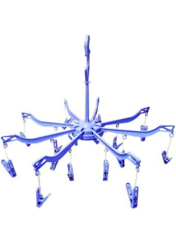Home Pro Hanger with 16 Pegs - Blue