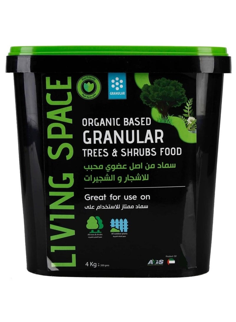 Living Space Organic Tree & Shrubs Food 4 Kg