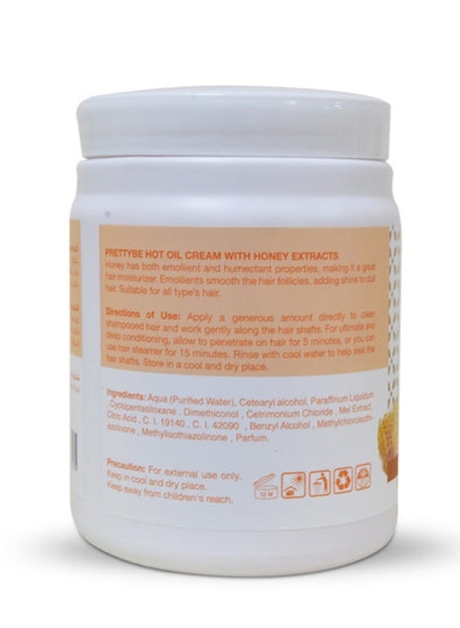 Pretty Be Hot Oil Hair Cream with Honey Extracts