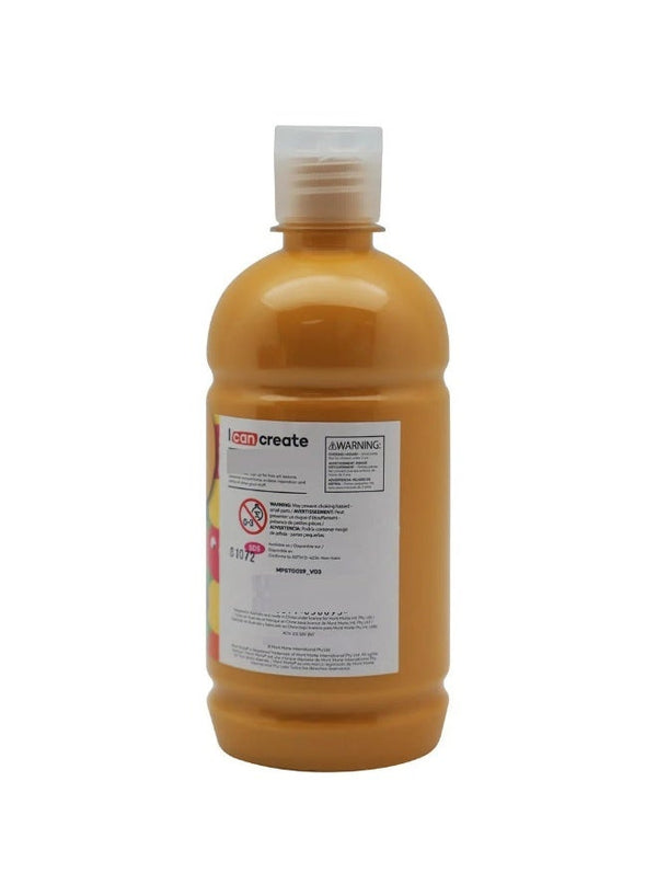 Mont Marte Poster Paint 500ML Yellow Ochre