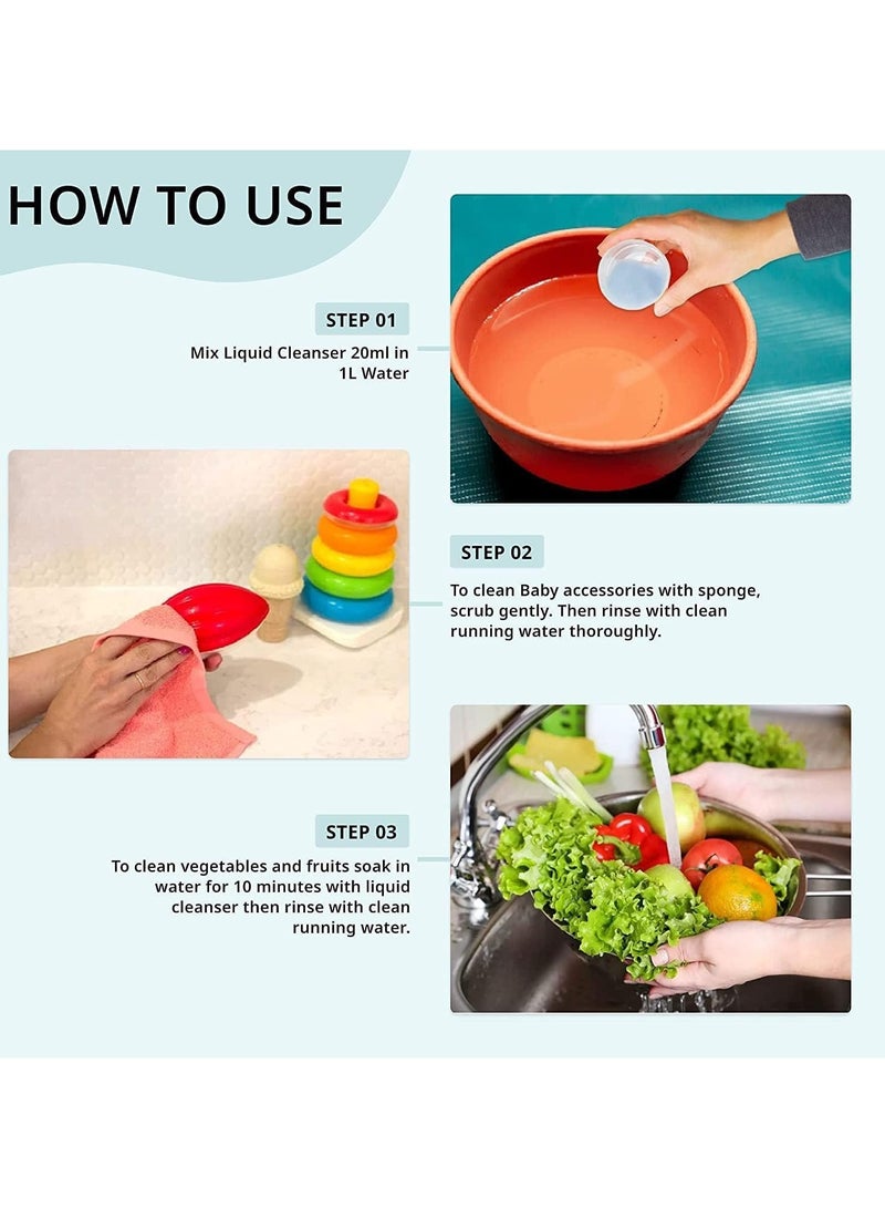 Pigeon Liquid Cleanser for Baby Accessories 700 ML