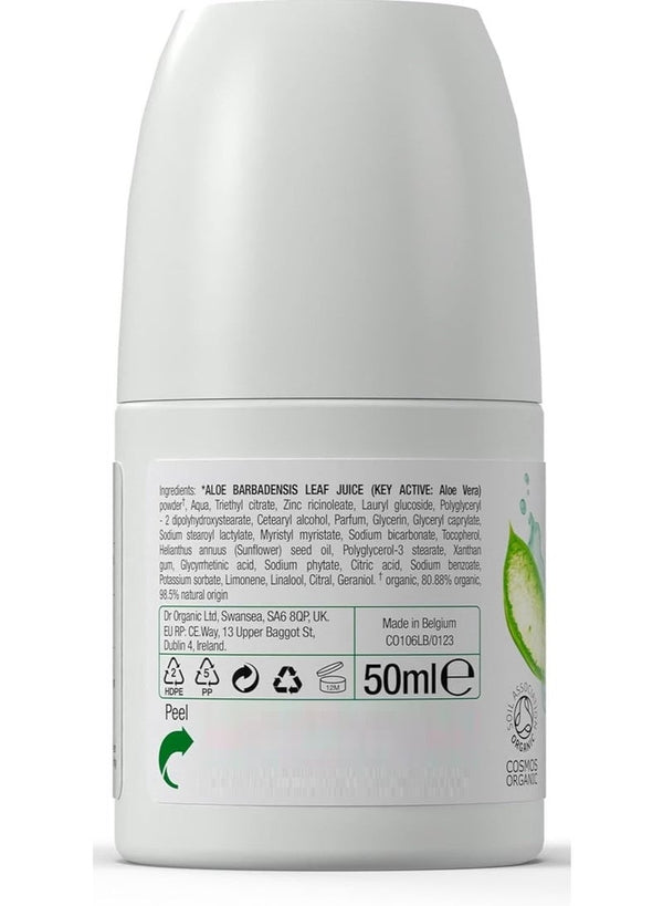Dr.Organic Aloe Vera Deodorant Roll On 50 ML