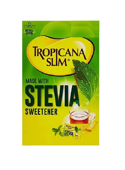 Tropicana Slim Stevia Sweetener Sachets 50 Count