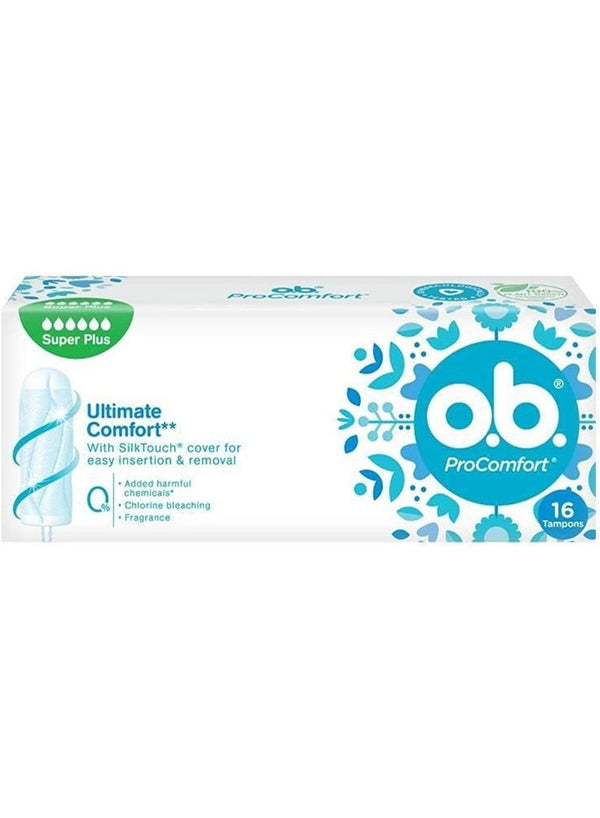 O.B. Ultimate Comfort Super Plus Tampons