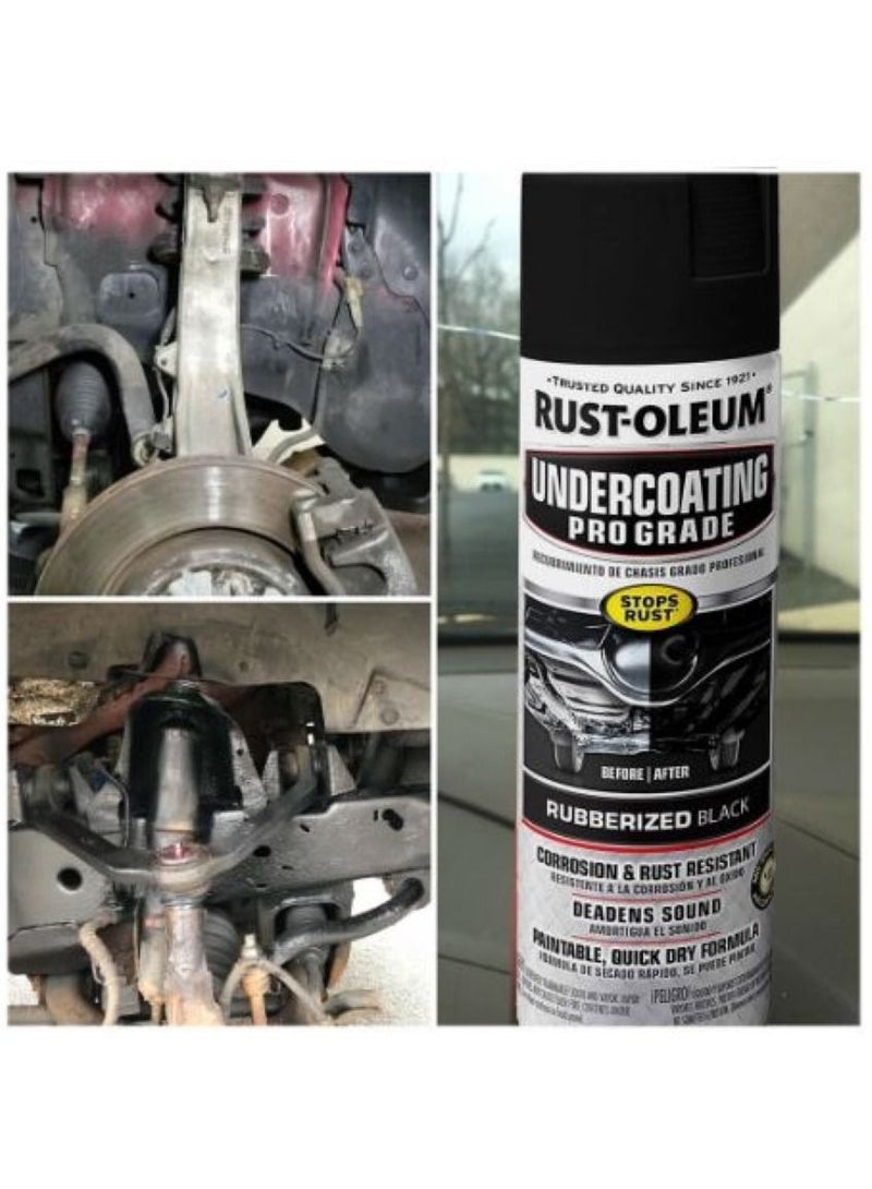 RUST-OLEUM Rubberized Undercoating Spray 425G Black