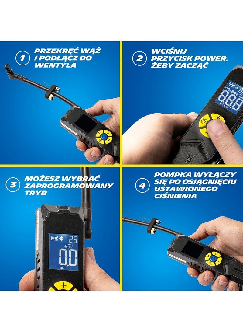 Michelin Cordless Rechargeable Tire Inflator