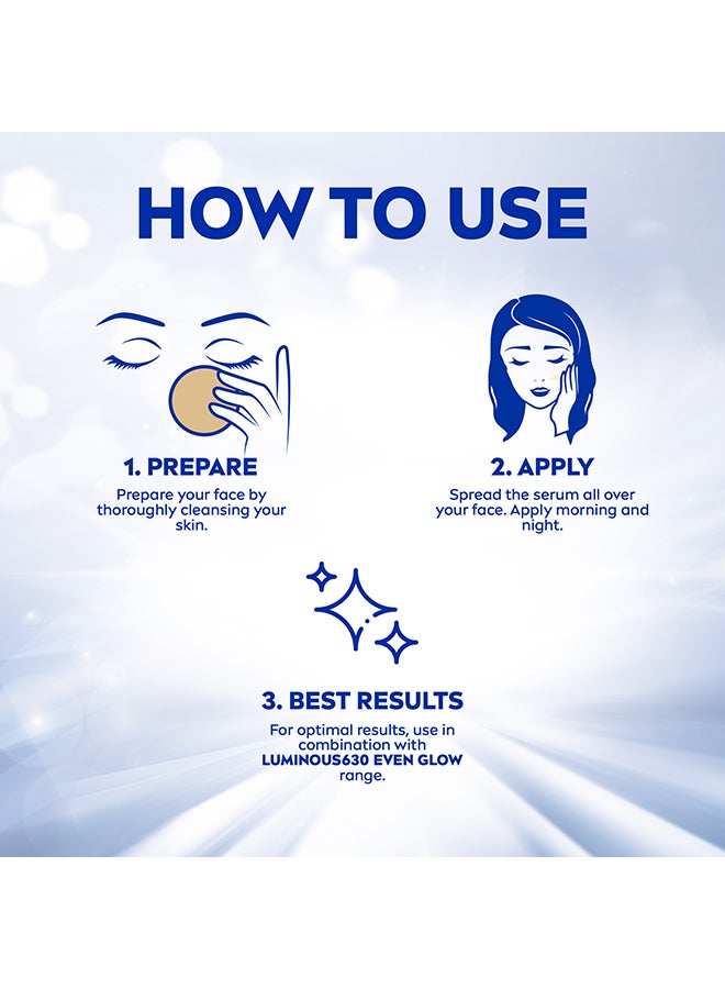 Nivea Luminous 630 Even Glow Serum 30ml