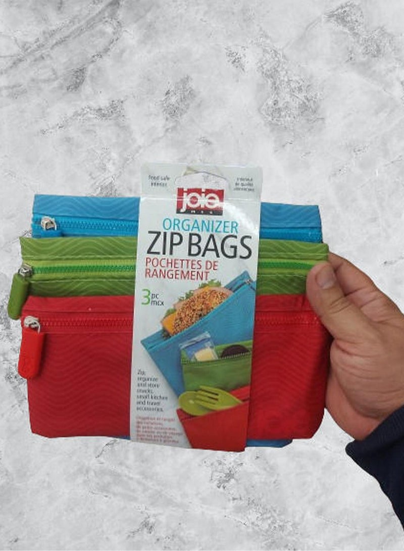 Joie Zip Bags 3 Pcs Card - Premium Storage Solution