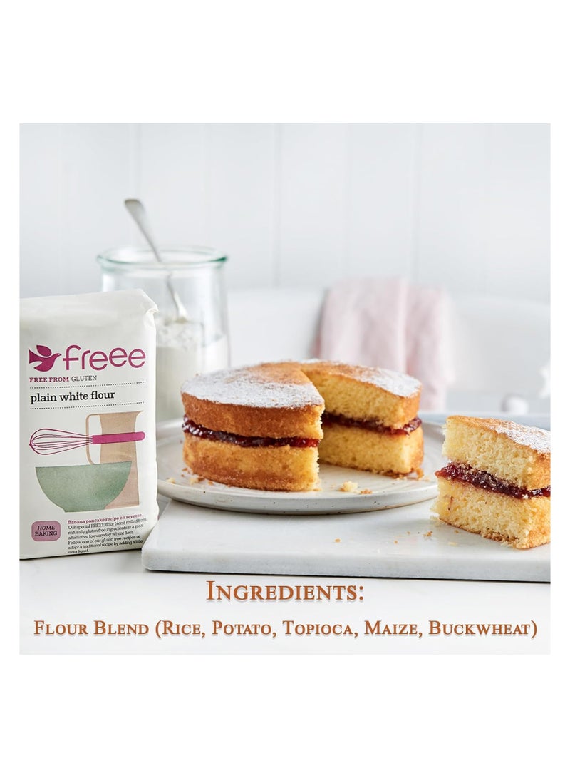 Gluten Free Plain White Flour 1 Kg Doves Farm