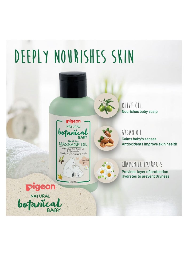 Pigeon Natural Botanical Baby Massage Oil