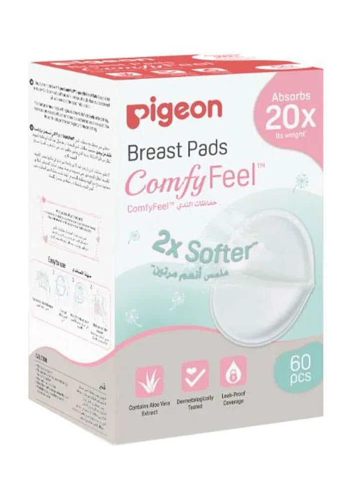 Pigeon Disposable ComfyFeel Breast Pads 60Pcs