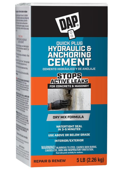 anchoring cement, anchoring cement fast, cement fast, cement fast drying, dap, dap quick, fast drying, fast leak, hydraulic anchoring, hydraulic anchoring cement, plug hydraulic, plug hydraulic anchoring, quick plug, quick plug hydraulic, seal even