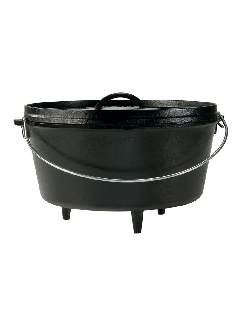 Lodge Cast Iron Deep Camp Dutch Oven 12 Inch