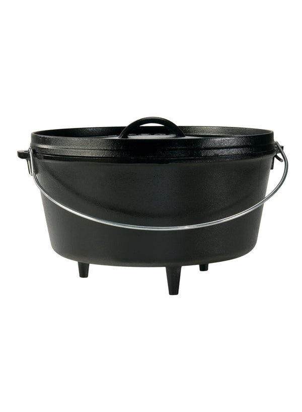 Lodge Cast Iron Deep Camp Dutch Oven 12 Inch