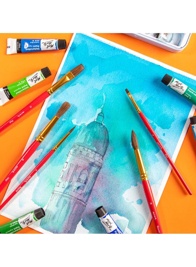 Mont Marte Watercolour Brushes Signature Set