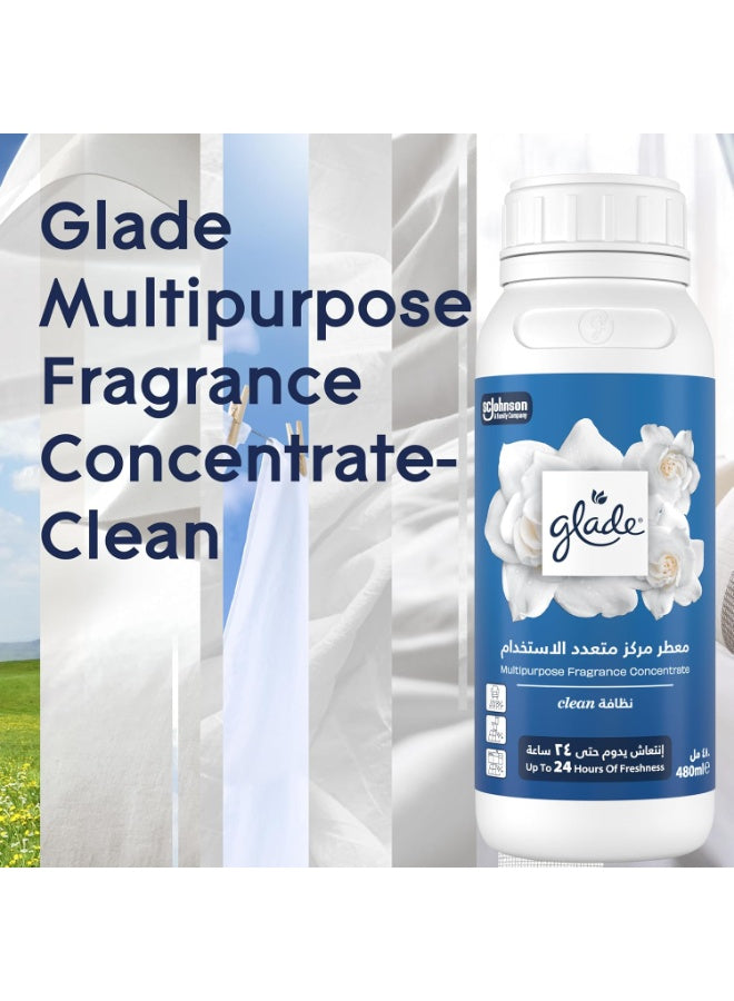 aroma adds, cap support, clean fresh, clean linen, clean linen scent, day clean, fragrance concentrate, fresh aroma, glade, linen scent, multipurpose fragrance, multipurpose fragrance concentrate, needs key, secure cap, skin keep