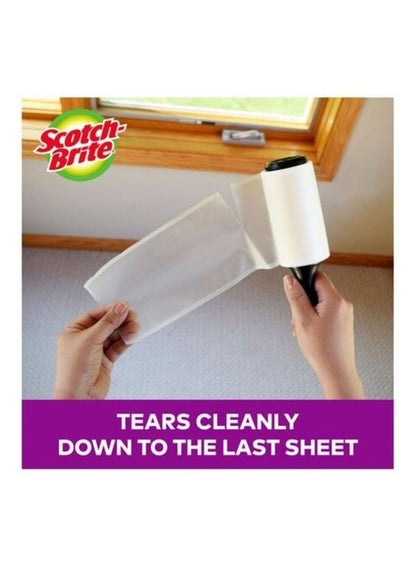 Scotch Brite Lint Roller 30 Sheets Black